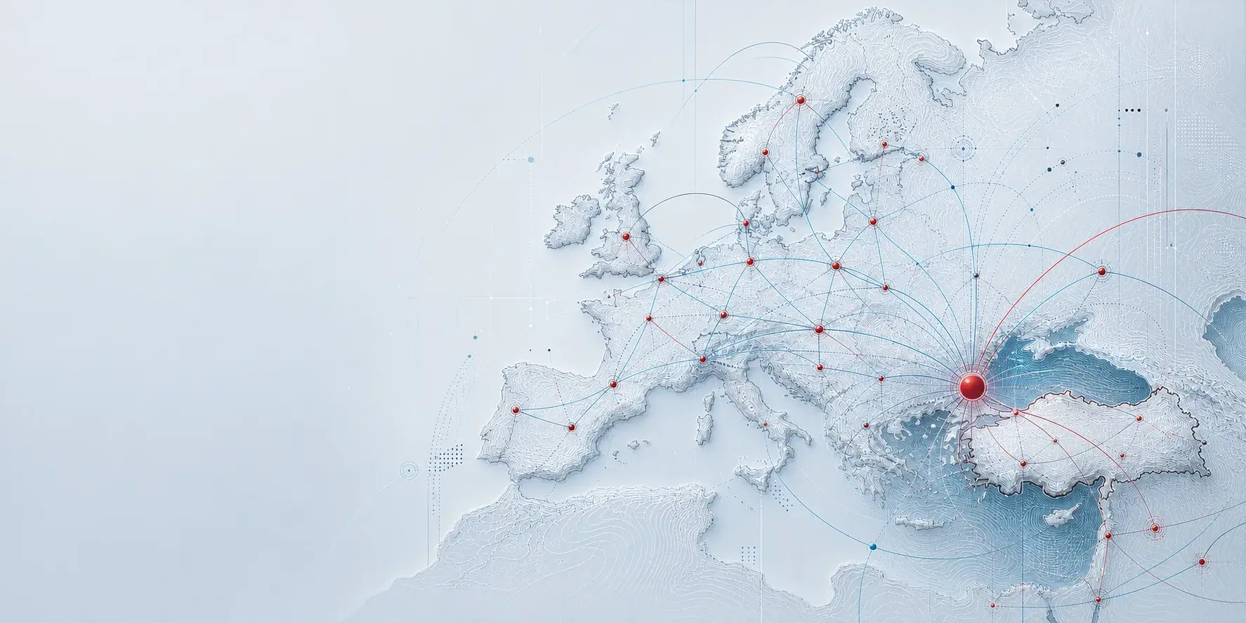 A connected strategic network extending from Europe to Türkiye
